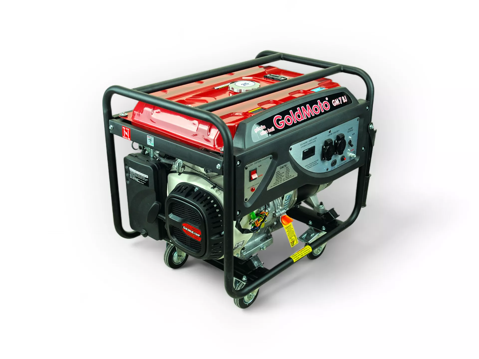 GoldMoto GM7BJ Benzinli Jeneratör 6.6KVA Monofaze