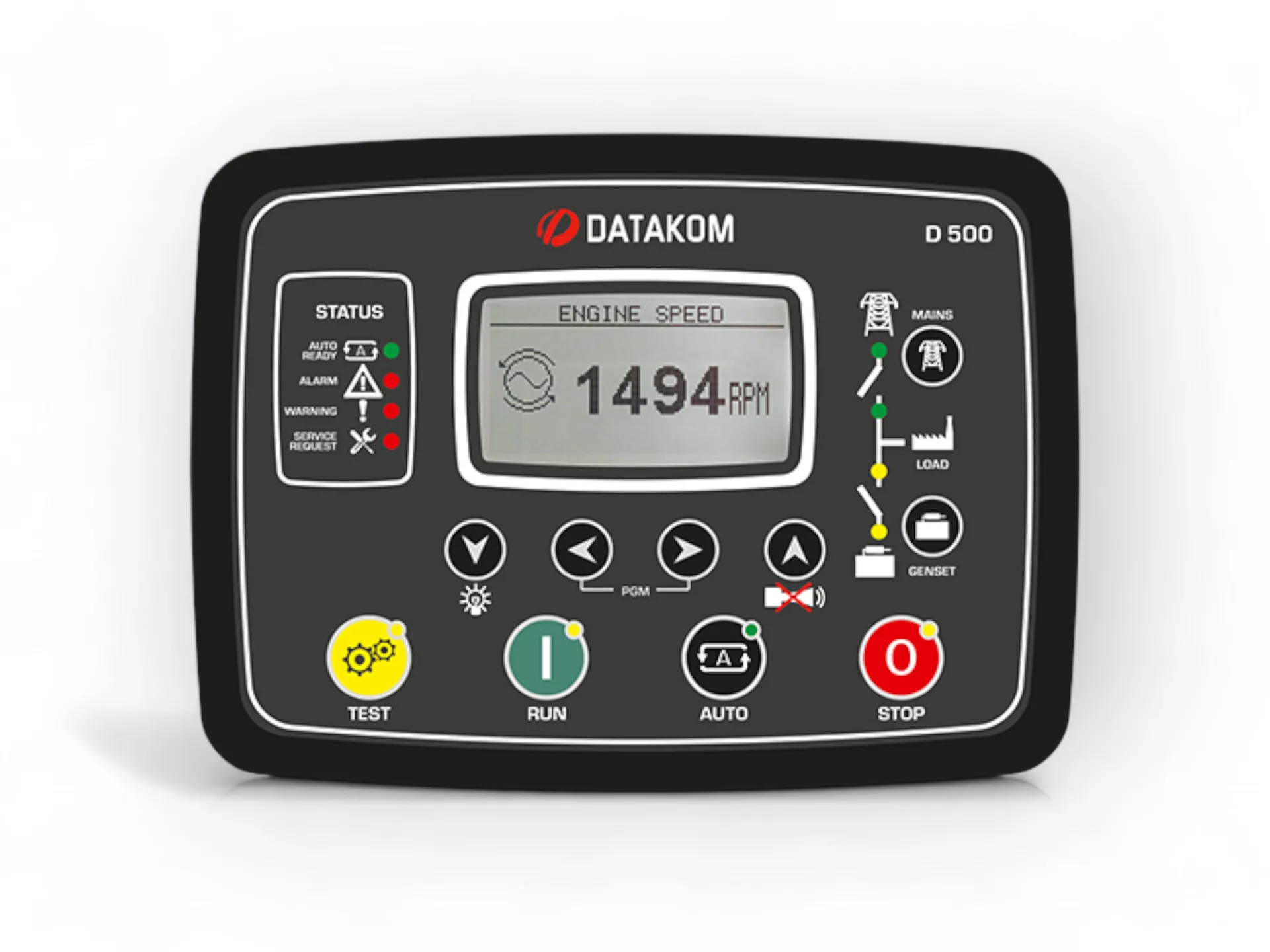 Datakom D-500 Web Tabanlı Gelişmiş Jeneratör Kontrol Cihazı
