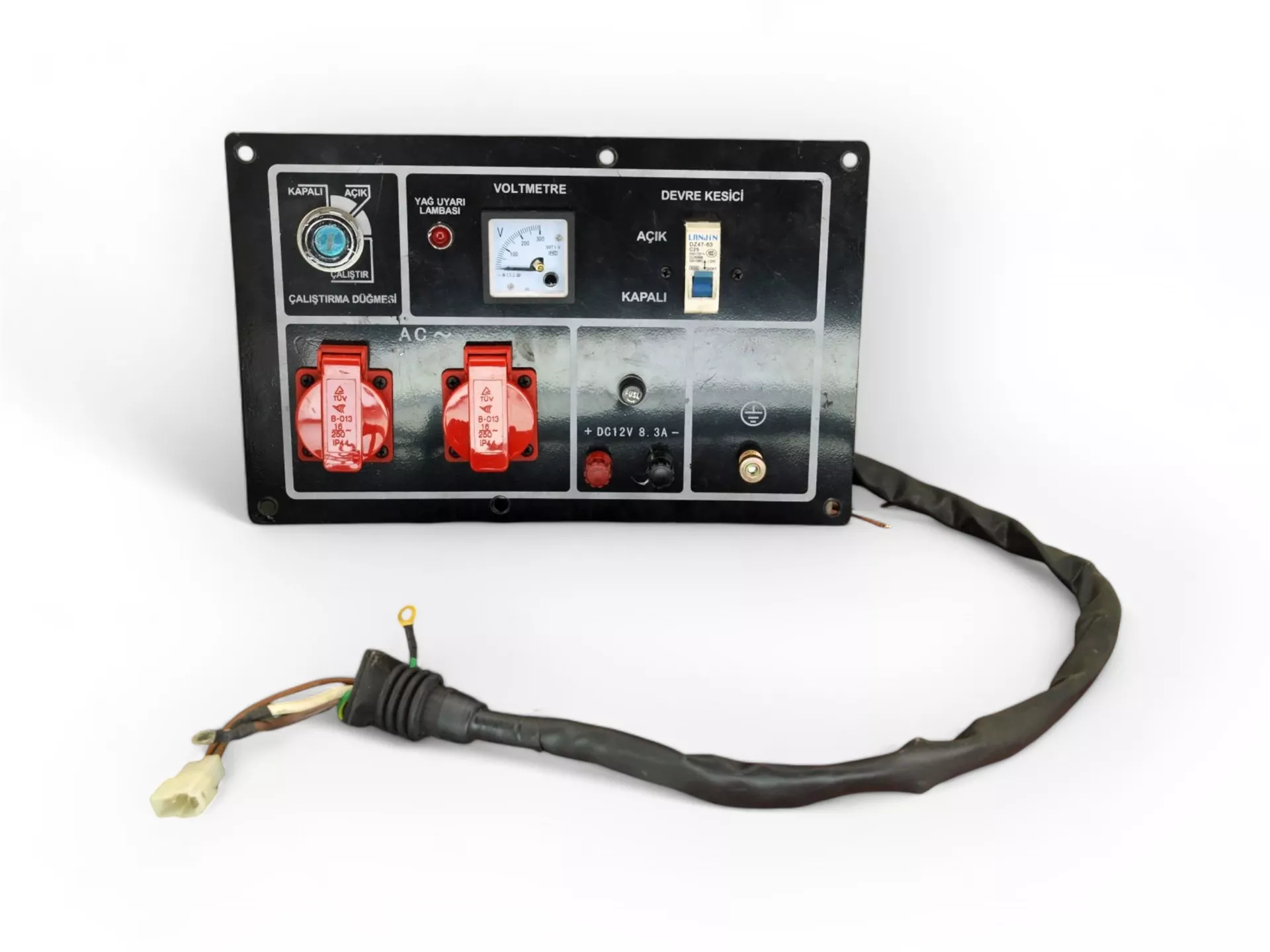 Jeneratör Gösterge Paneli Monofaze D6500-004