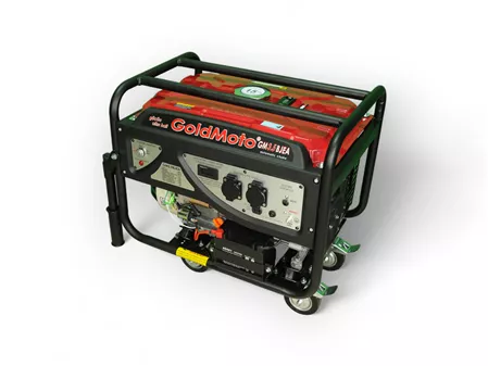 GM3.5BJEA Benzinli Jeneratör 3.75KVA Monofaze Marşlı Otomatik Jigleli