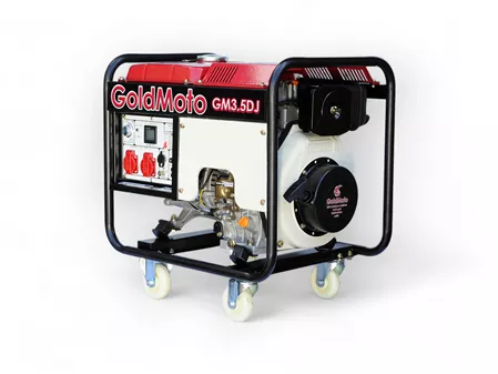 GoldMoto GM3.5DJ Dizel Jeneratör 4.5KVA Monofaze Marşlı