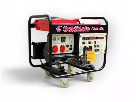 GoldMoto GM4.5DJ Dizel Jeneratör 4.5KVA Monofaze Marşlı