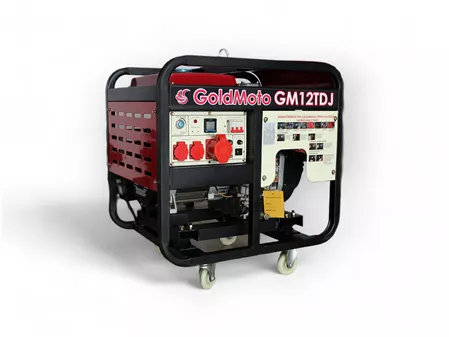 GoldMoto GM12TDJ Dizel Jeneratör 10KVA Trifaze Marşlı